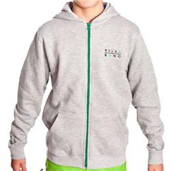 Boys Escape Zip Hoody - Grey Heather