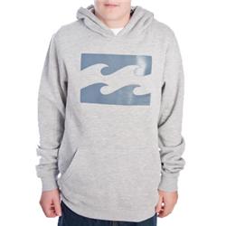 Boys Fade Out Hoody - Grey Heather