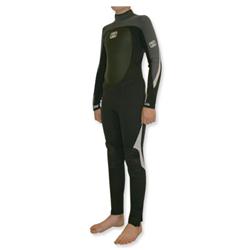 Billabong Boys Foil 3/2mm Wetsuit - Black/Black