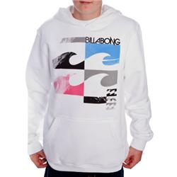 Boys Groundswell Hoody - White