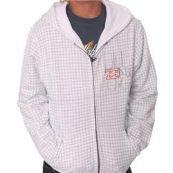 Boys Hide Out Zip Hoody - White