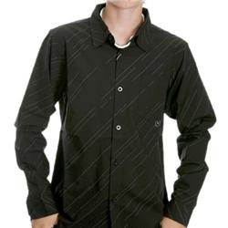 Boys Jnr Ranson LS Shirt - Black