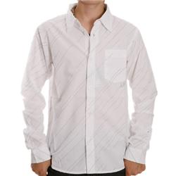Boys Jnr Ranson LS Shirt - White