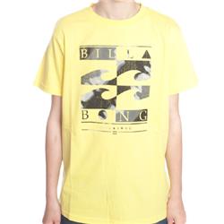 Billabong Boys Nebular T-Shirt - Rich Yellow
