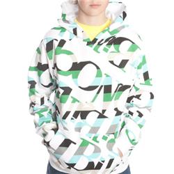 Boys Paradigan Hoody - White