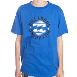 Billabong Boys Pavement T-Shirt - Blue Indigo