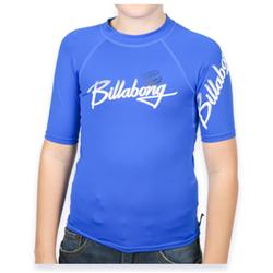billabong Boys Protector Rashvest - Strong Blue