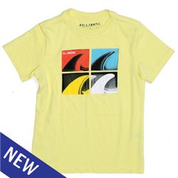 Billabong Boys Quad T-Shirt - Light Yellow