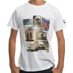 Boys Rasta Mixed SS T-Shirt - Patchwork