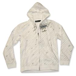 Boys Volt Tips Zip Hoody - White