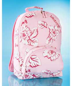 Billabong Floral Backpack - Pink