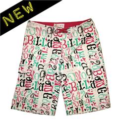 Girls Bellis Board Shorts - White
