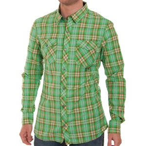 Billabong Hombre Fall 2010 Shirt - Bluelight Green