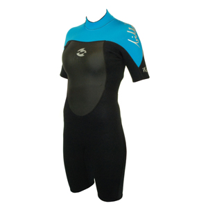 Billabong Ladies Billabong Spring Shortie Wetsuit. Black