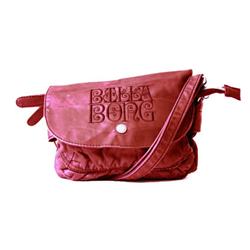 Ladies Cellia Shoulder Bag - Vintage Red