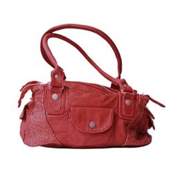 Ladies Chryss Handbag - Vintage Red