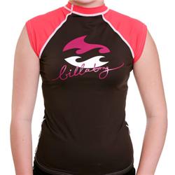 Billabong Ladies Keen SS Rashvest - Raven