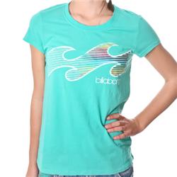 billabong Ladies Luciana SS T-Shirt - Seagreen