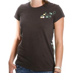 billabong Ladies Num T-Shirt - Raven