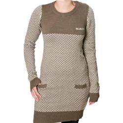 billabong Ladies Salem Sweater Dress - Earth