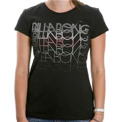 billabong Ladies Sharp T-Shirt - Black