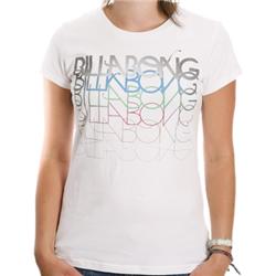 billabong Ladies Sharp T-Shirt - White