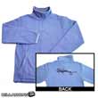 Left Time Half Zip Fleece - Steel Blue