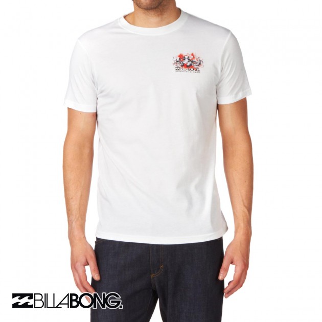 Billabong Mens Billabong Adventure Division T-Shirt - White