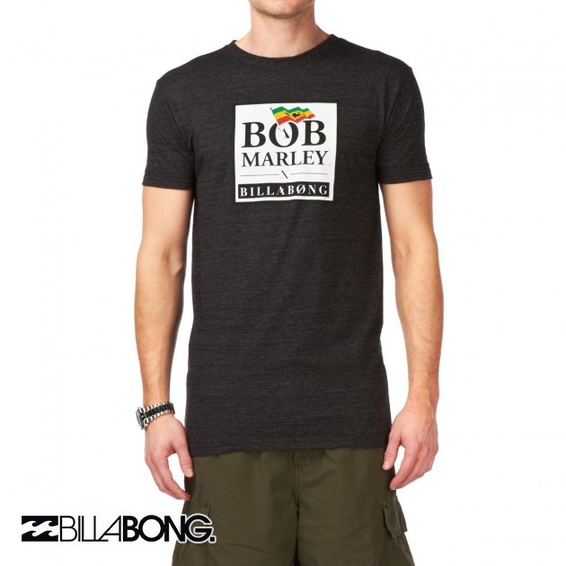 Billabong Mens Billabong Babylon T-Shirt - Black Heather