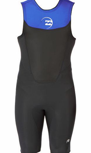 Billabong Mens Billabong Foil 2mm Short-John Wetsuit -