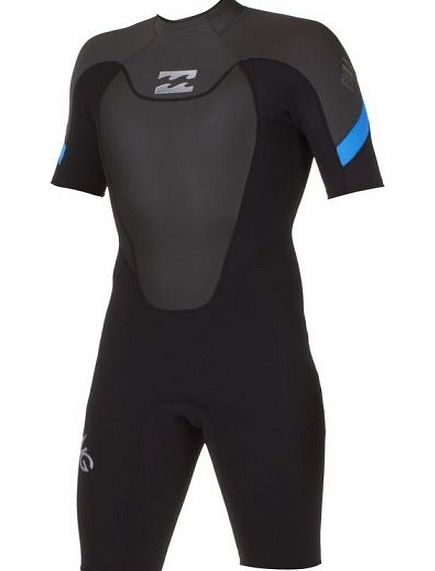Billabong Mens Billabong Foil 2mm Spring Wetsuit - Black