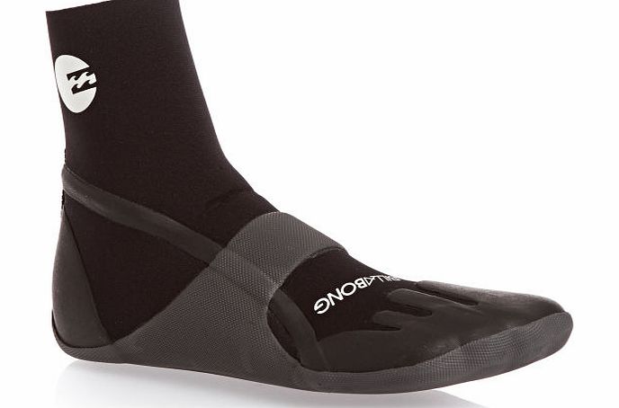 Billabong Mens Billabong Foil 3mm Round Toe Wetsuit Boots