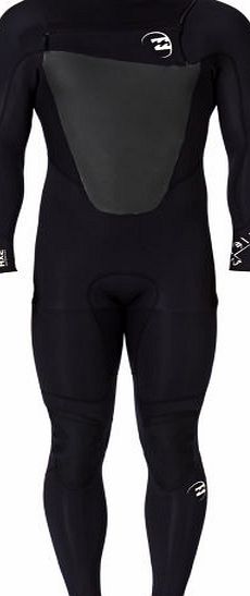 Billabong Mens Billabong Foil 4/3mm Chest Zip Wetsuit -