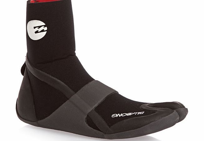 Billabong Mens Billabong Foil 5mm Split Toe Wetsuit Boots
