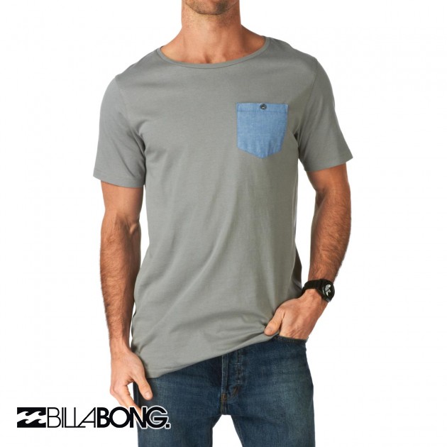 Billabong Mens Billabong Intergrate T-Shirt - Grey