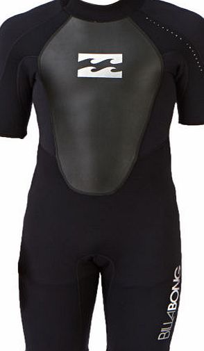 Billabong Mens Billabong Intruder 2mm Back Zip Shorty