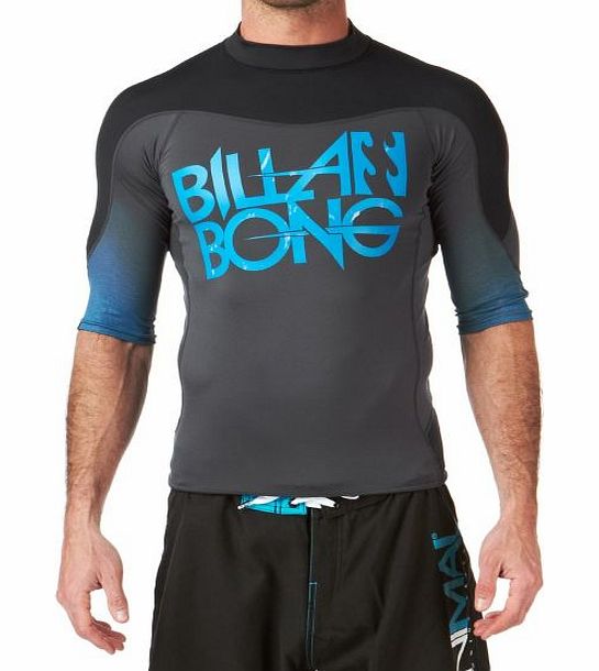 Billabong Mens Billabong Revolution Short Sleeve Rash