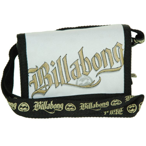 Mens Billabong Section Wallet. White
