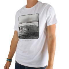 Billabong Mens Billabong Sherman White Tee Graveyard