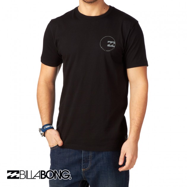 Billabong Mens Billabong Staff Jersey T-Shirt - Black