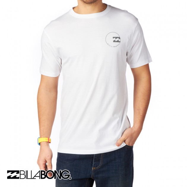 Billabong Mens Billabong Staff Jersey T-Shirt - White