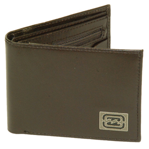Mens Billabong Texas Wallet. Chocolate