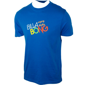 Billabong Mens Billabong Underground T-Shirt. Electric Blue