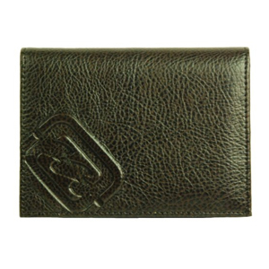 Mens Billabong Vertical Leather Wallet. Chocolate