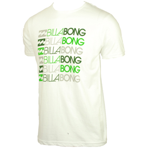 Billabong Mens Mens Billabong Duplicate T-Shirt. White