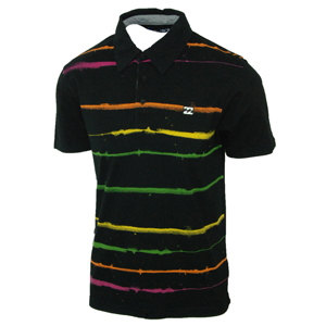 Billabong Mens Mens Billabong Live Wire Polo. Black