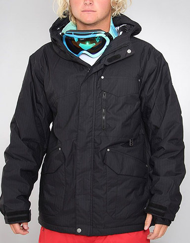 Sliver 8k Snow jacket - Black