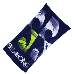 Stacked Beach Towel - Navy Blue