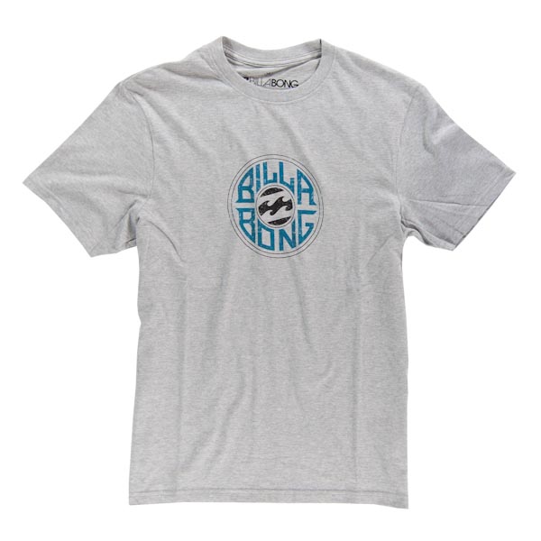 Billabong T-Shirt - Button Up - Grey Heather