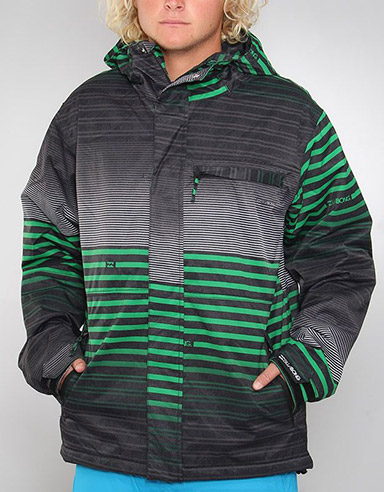 Tweak 8k Snow jacket - Lines Golf Green
